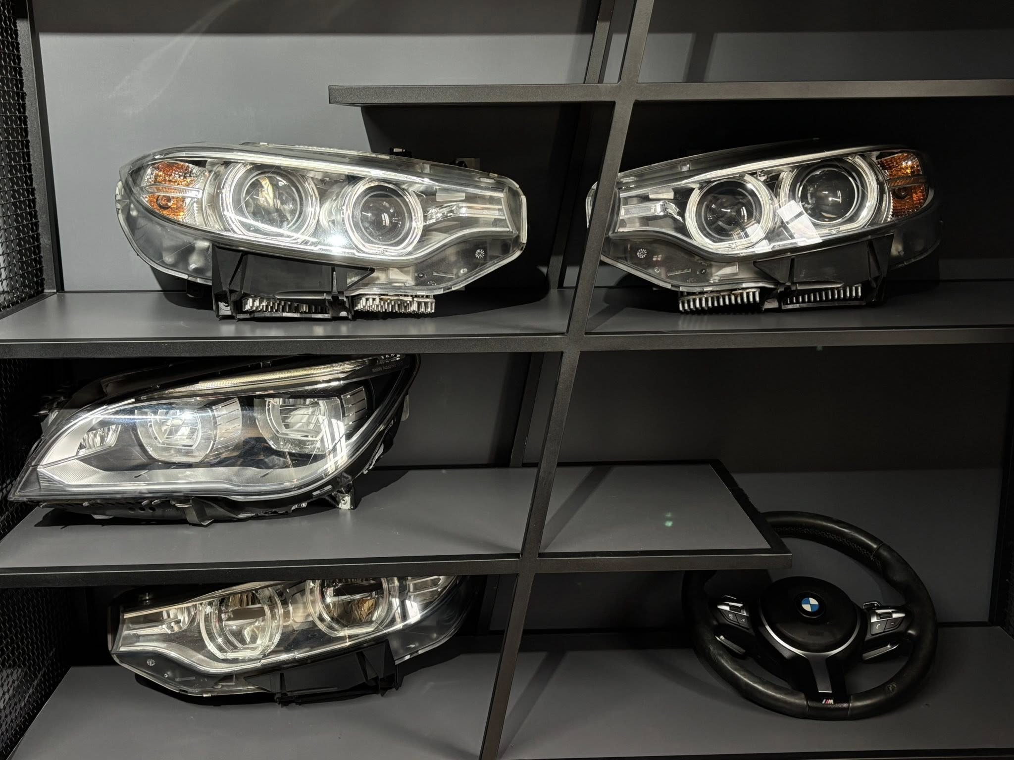 BMW headlights